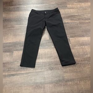 Lululemon ABC Pants Men’s Black Everyday Work Travel Size 35